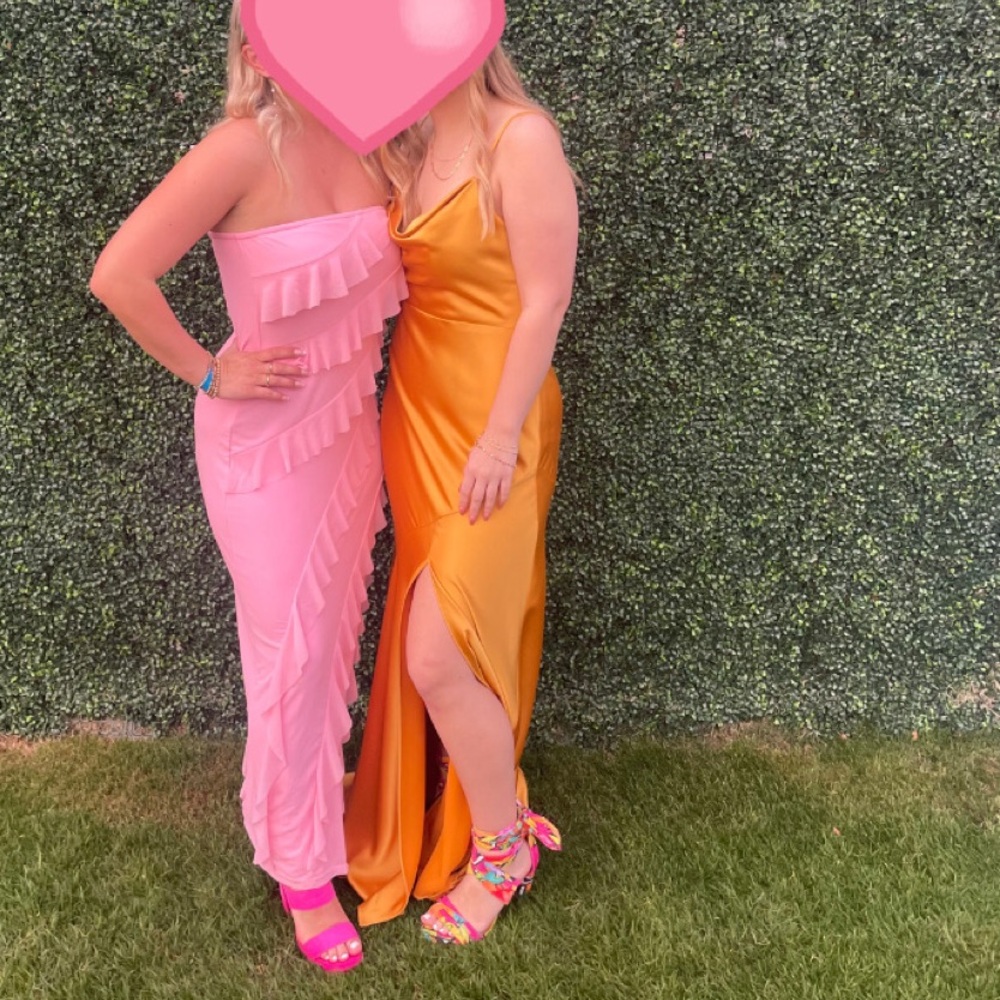 SORELLA VITA Gold Maxi Dress